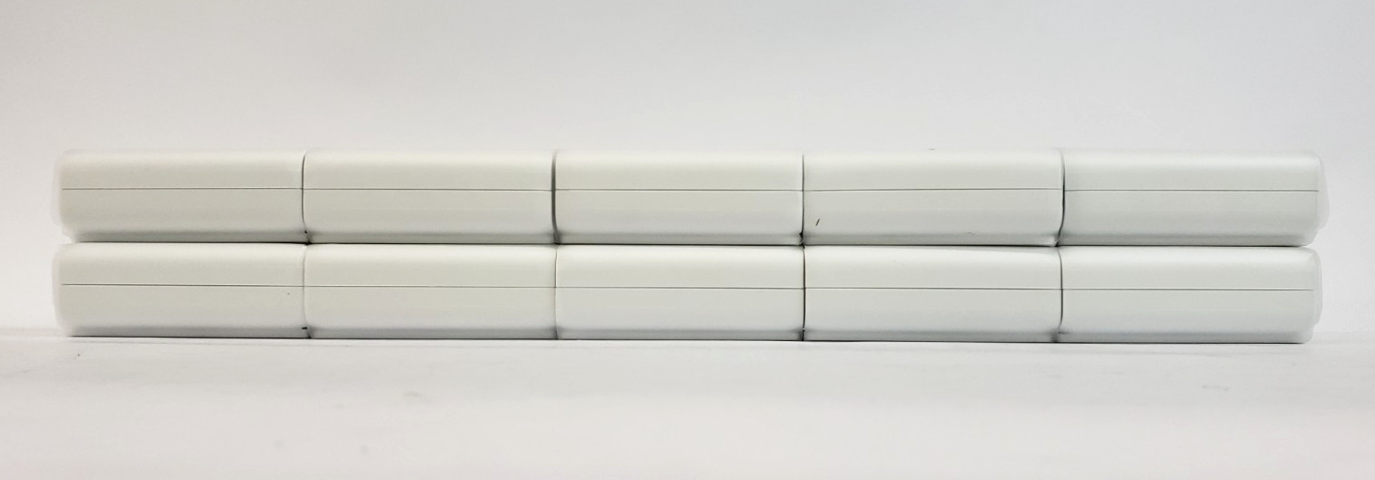 Lot of 10 Open Box UniFi U-PoE-af Injectors w/ Power Cords & Mounting Screws