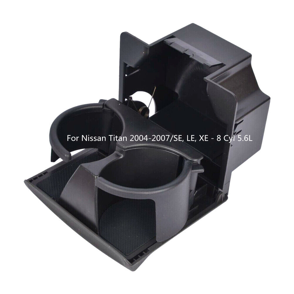 New Graphite Grey Center Console Cup Holder For 2004-2007 Nissan Titan 5.6L