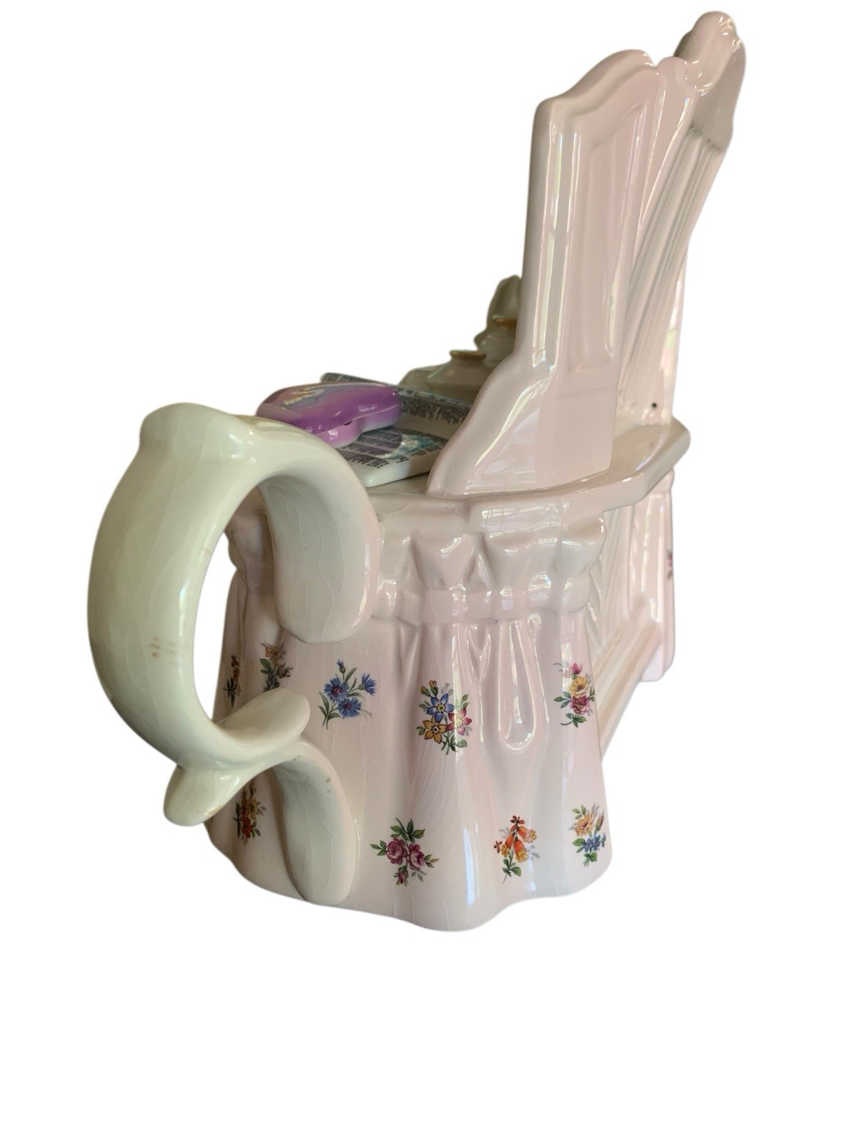 RARE Paul Cardew Ladies Dressing Table Vanity Glam Teapot Limited Edition Signed