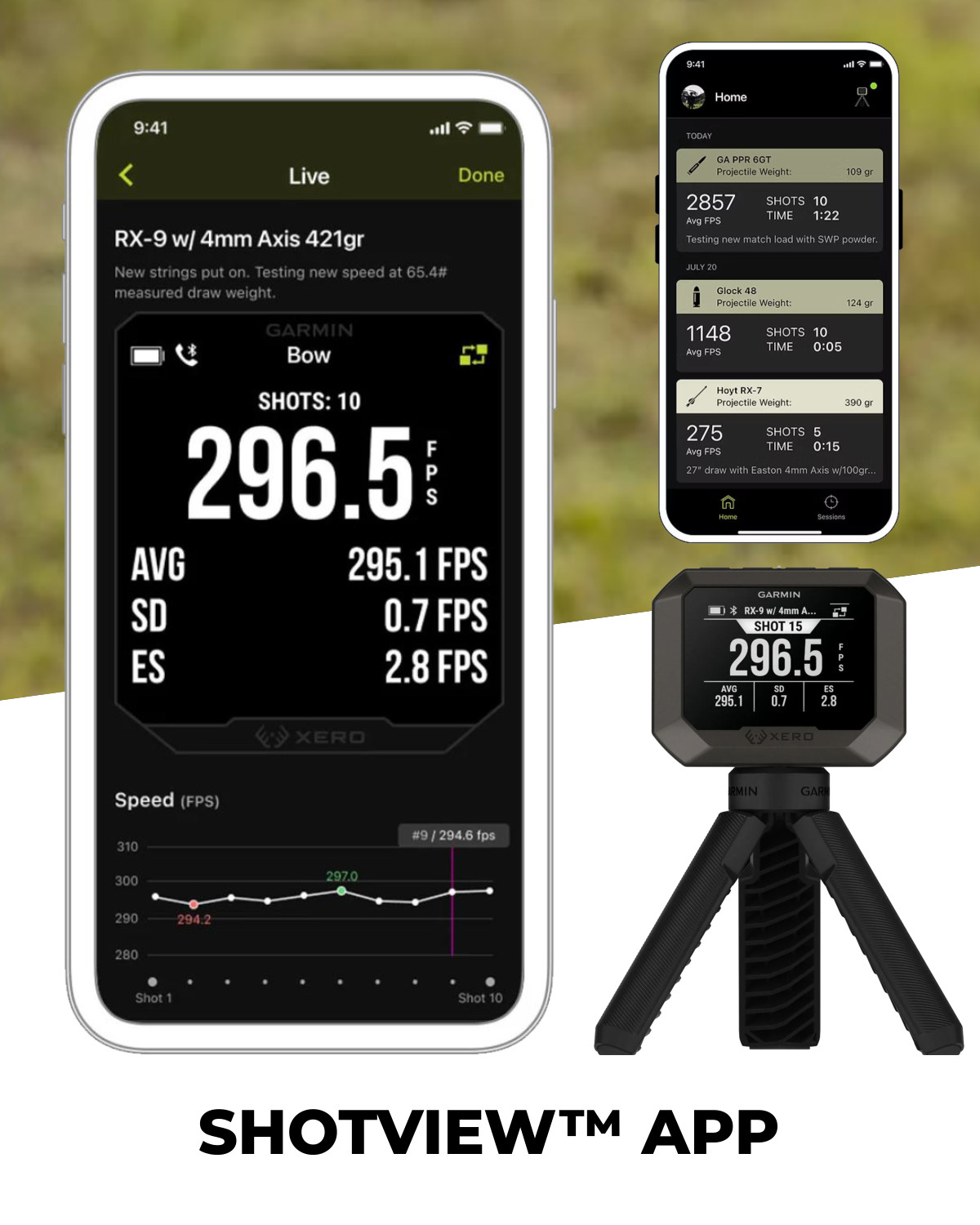 Garmin Xero C2 Compact Reliable Chronograph 010-03953-00