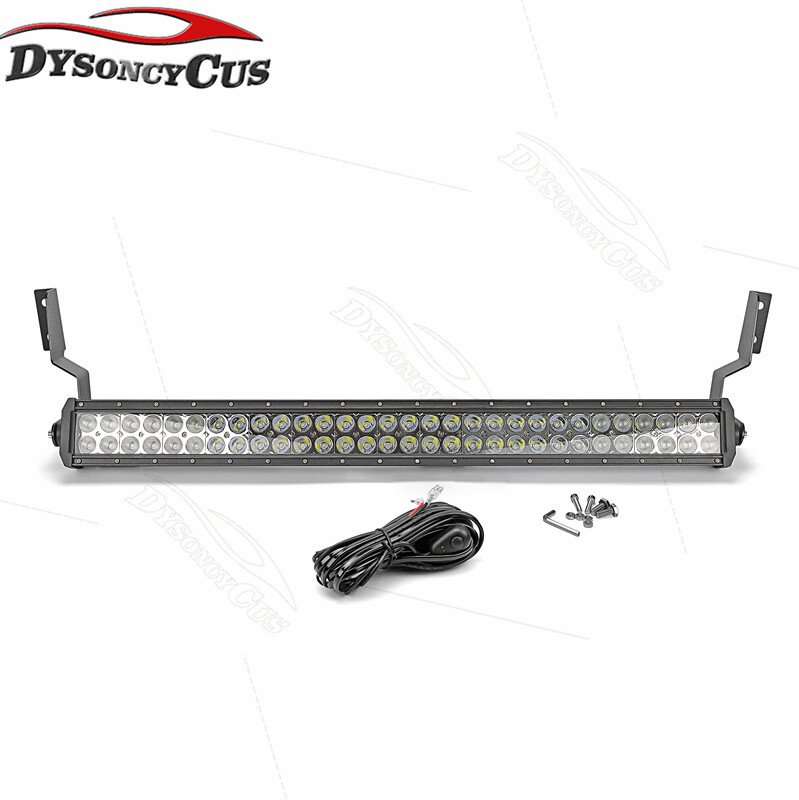 Fit Toyota Tacoma 05-15 32" 180W LED Light Bar Hidden Bumper Bracket+Wiring Kits