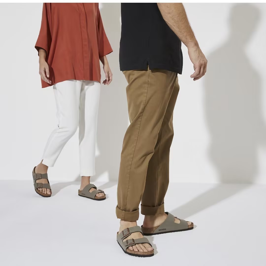 Birkenstock Arizona Soft Footbed Stone/Mocha/Black/Blue Comfort Sandals EU37-45