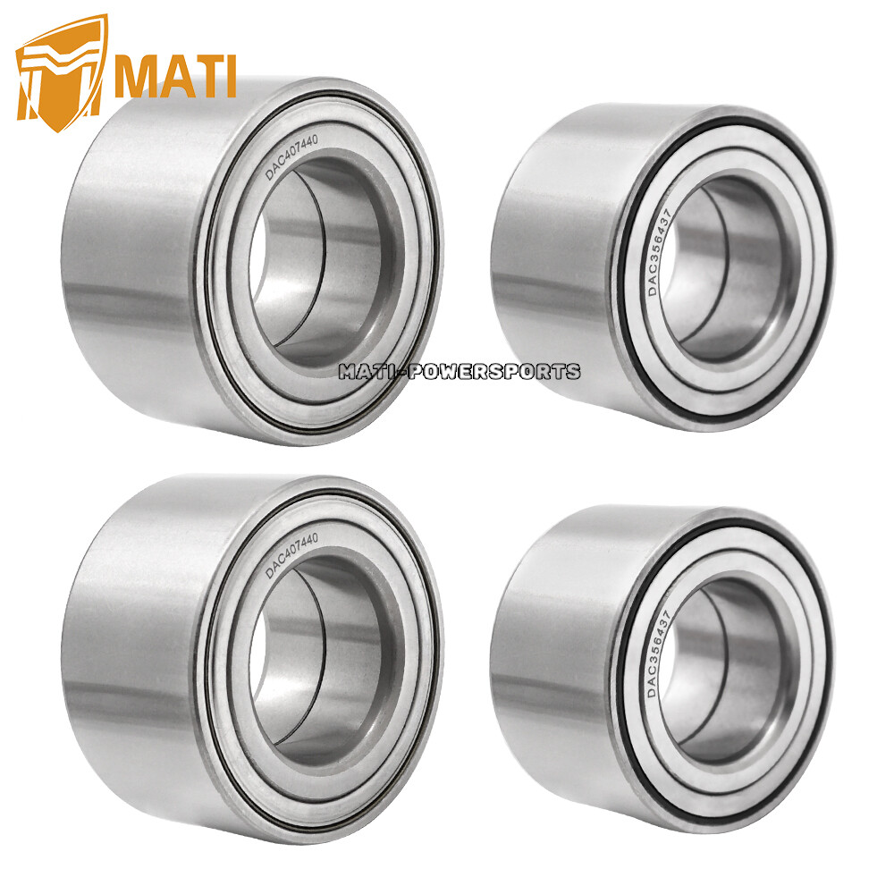 Front Rear Wheel Bearings Kit for Polaris Sportsman 400 450 500 570 600 700 800