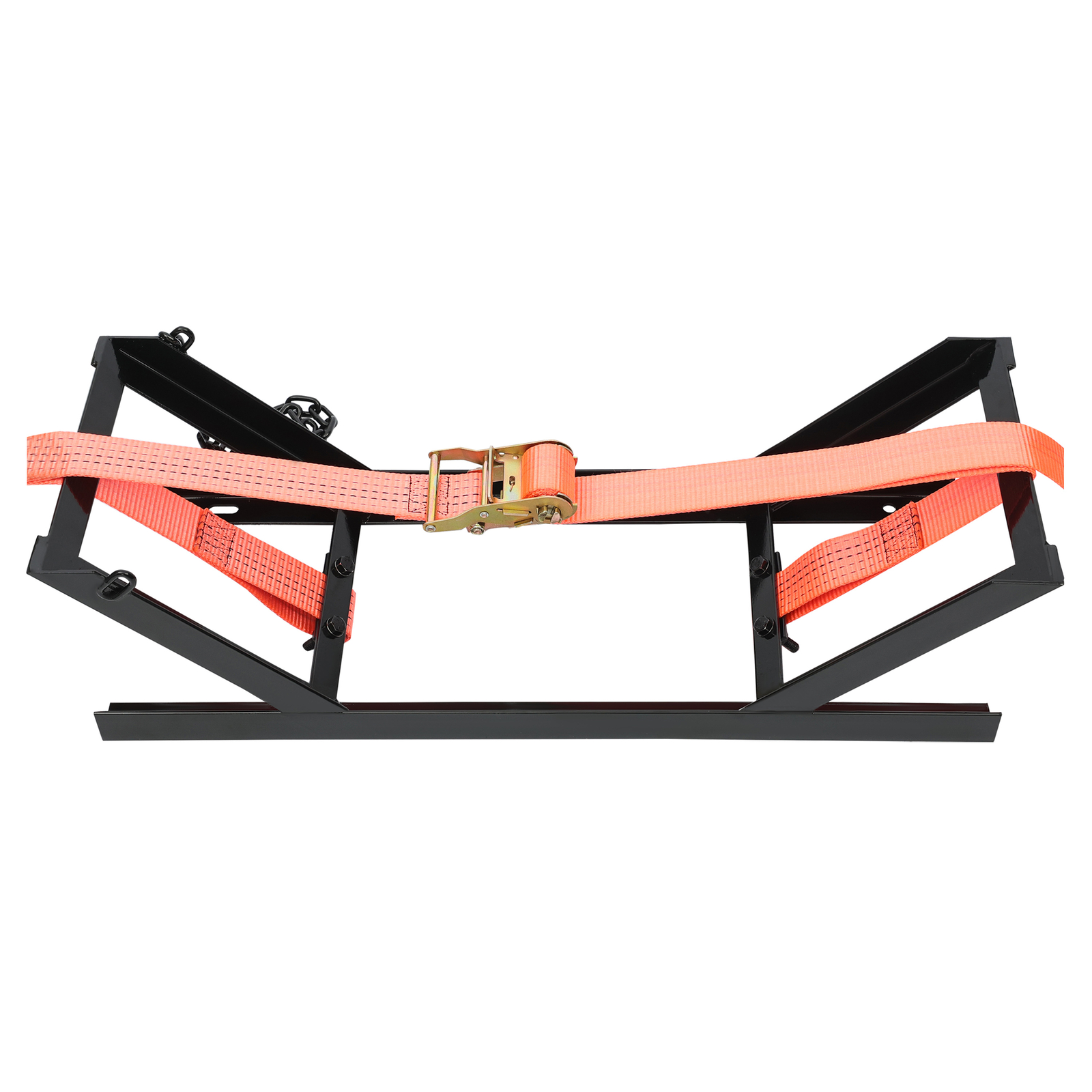 Powder Coated Semi Truck Tire Rack Spare Tire Carrier Mount Holder W/Hardware