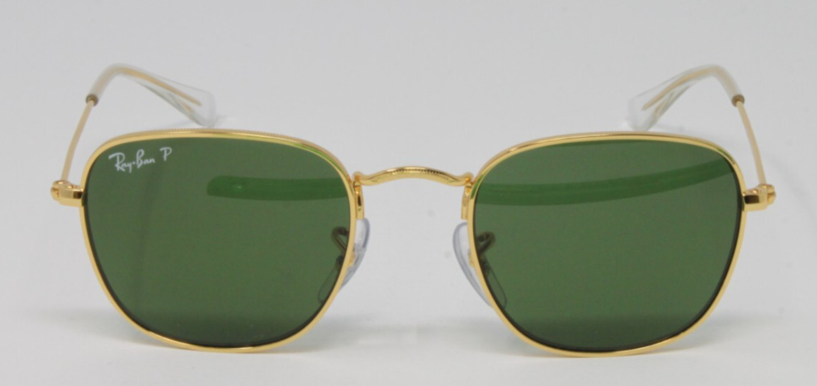 Ray Ban JR Kids Sunglasses 46mm Legend Gold Frank RJ9557S 2862P Polarized Lens