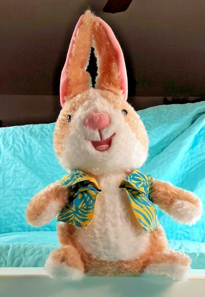 Bunny Rabbit Sweet Dancing Plush Hallmark Battery Operated Dances & Sings Easter