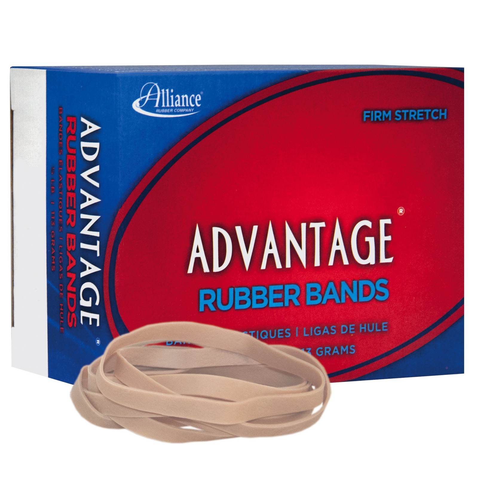 Rubber 26649 Advantage Rubber Bands Size #64, 1/4 lb Box Contains Approx. 80 ...