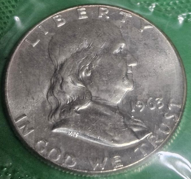 1963 PD US Mint Uncirculated Silver Mint Set in Original Packaging Free Shipping