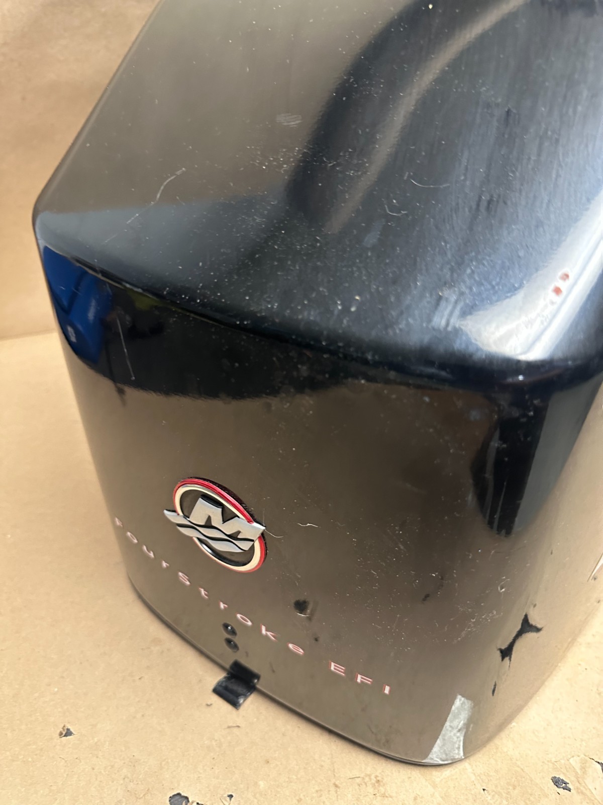 Clean Used Mercury 60 Hp 4-Stroke Efi Old Style Outboard Cowling Hood