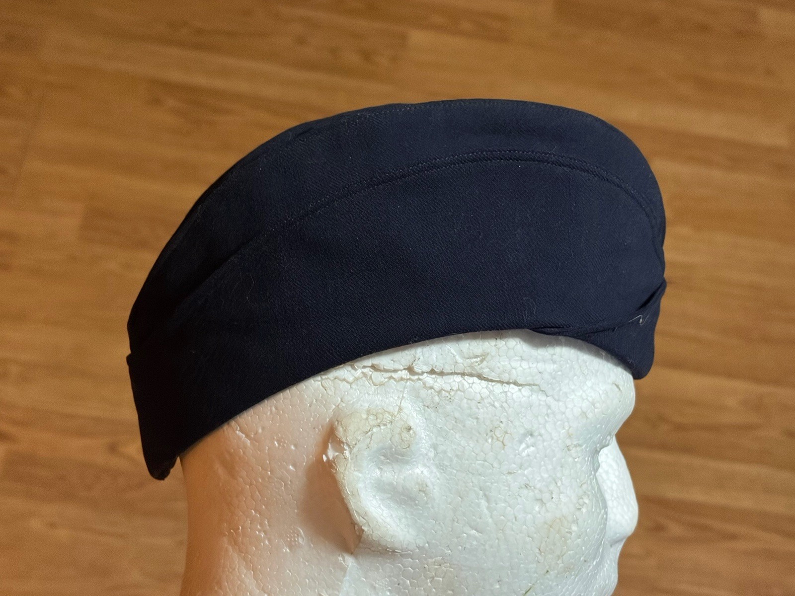 WWII US Navy Waves Women’s Hat W/ Sterling 1/20 10k Gold Pin