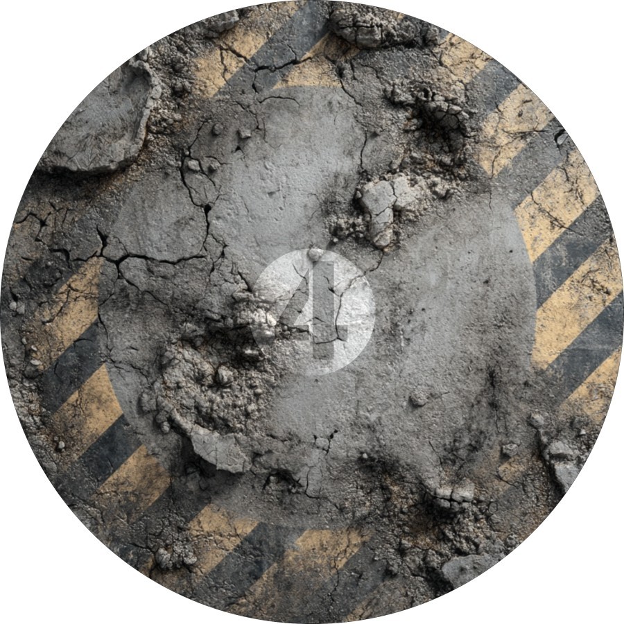 Objective Markers Set - 7.57" - Breach - Compatible w/ Warhammer 40K