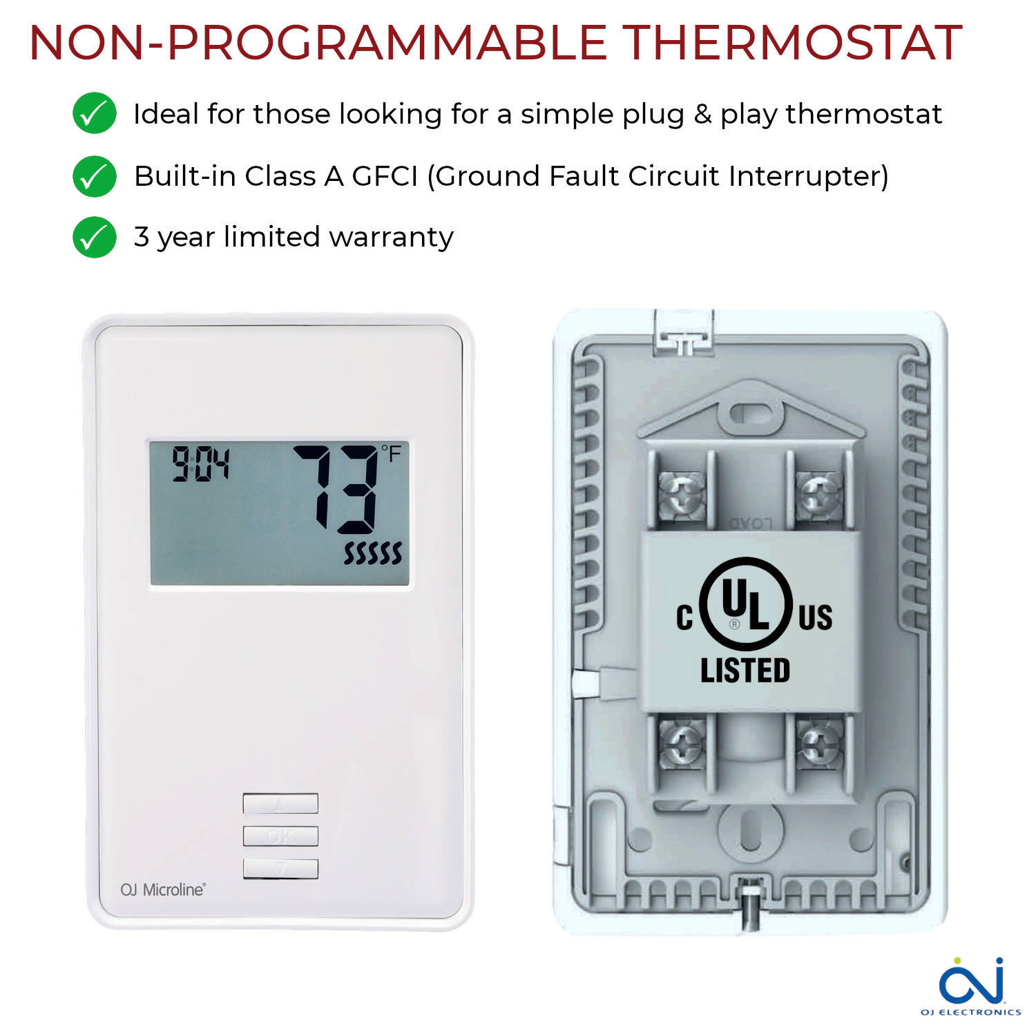 LuxHeat Mat Kit 240V (35-200sqft) Electric Radiant Floor Heating System Tile and