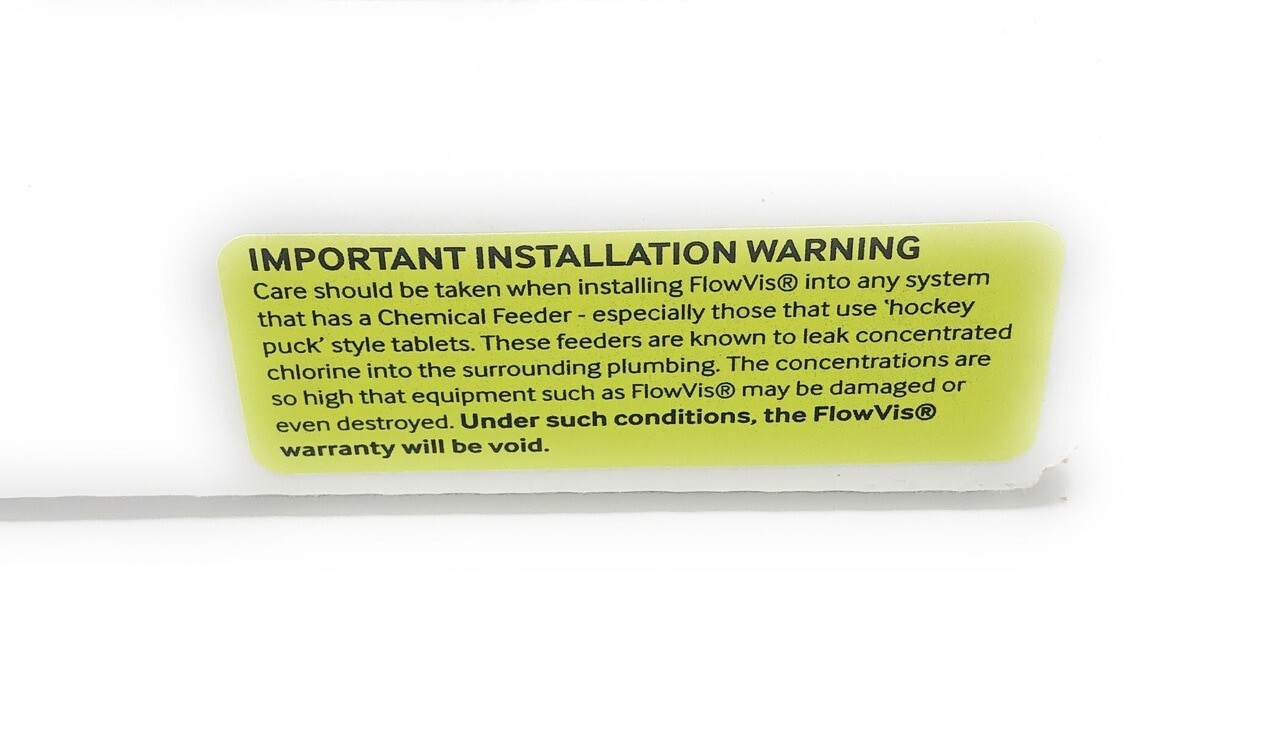 FlowVis GPM Flow Meter Valve for 2" & 2.5" Pipes | FV-2 (566821)