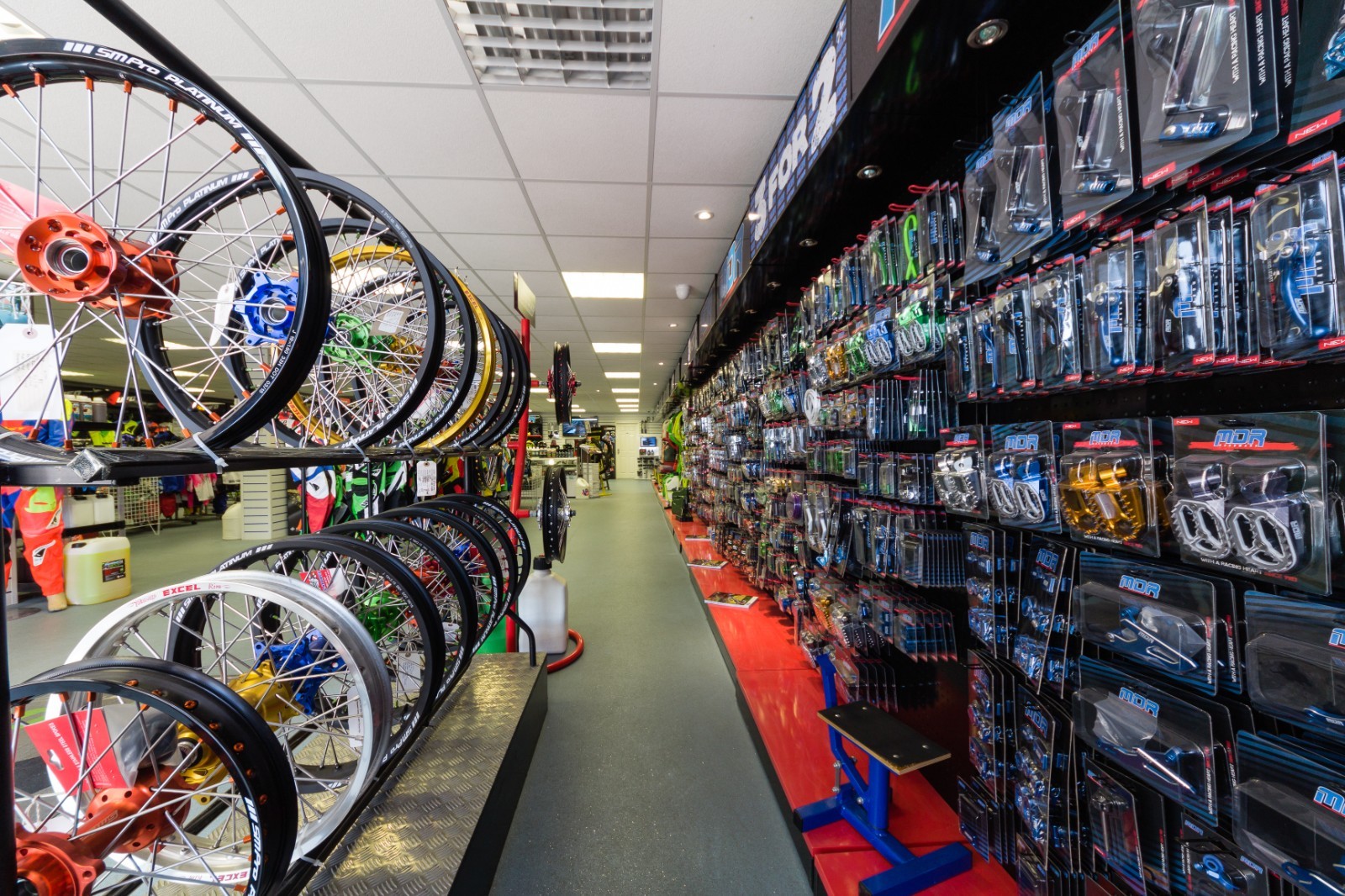 DRC Hardware A2110 MX Steel Box Stand Off-Road Motocycle Motocross DirtBikes