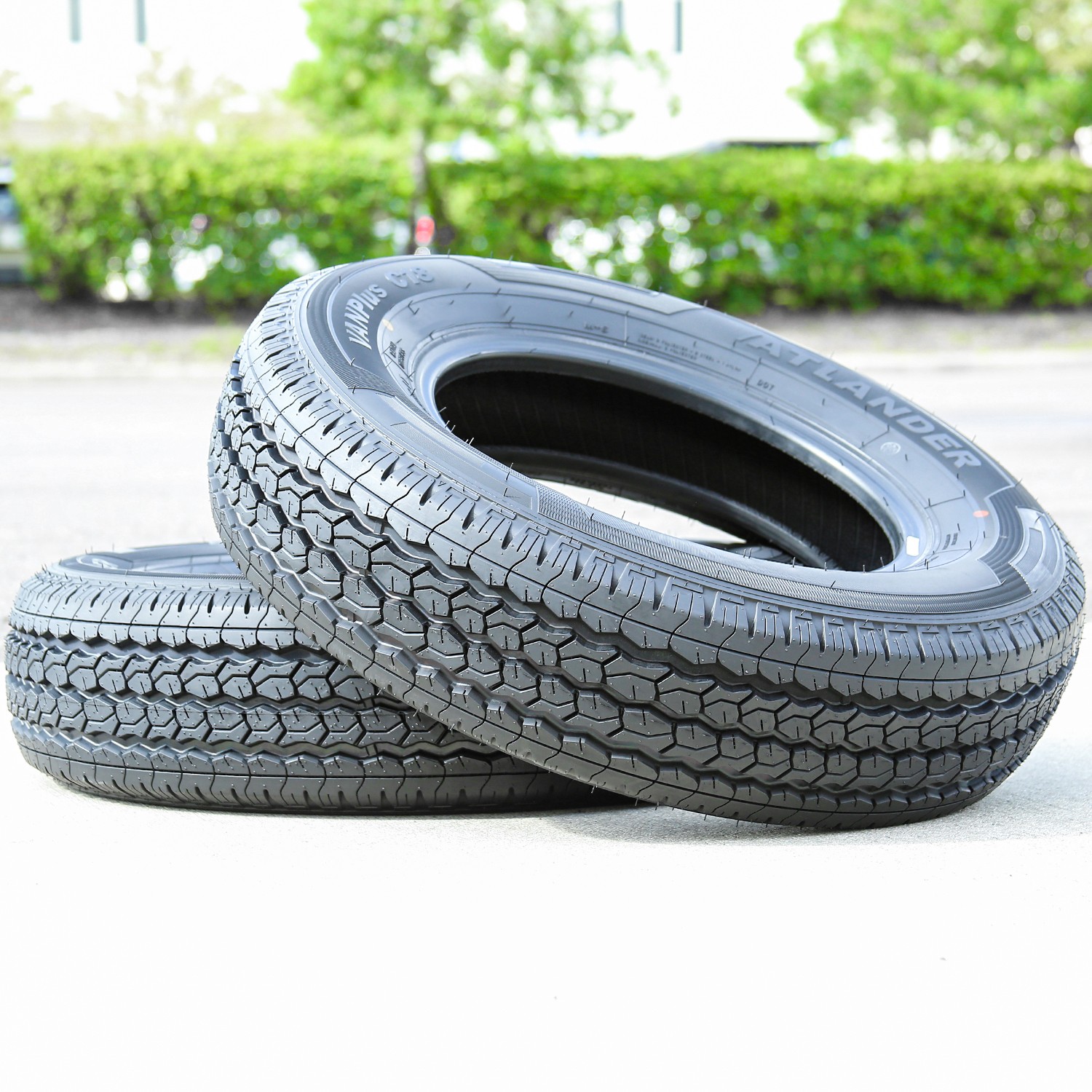 4 Tires 225/70R15 Atlander VANPlus C18 Van Commercial Load D 8 Ply