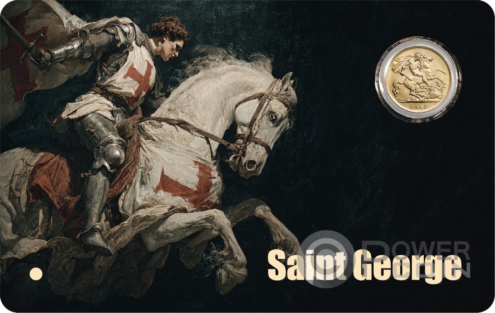SAINT GEORGE 1/200 Oz Gold Coin 30$ Liberia 2026