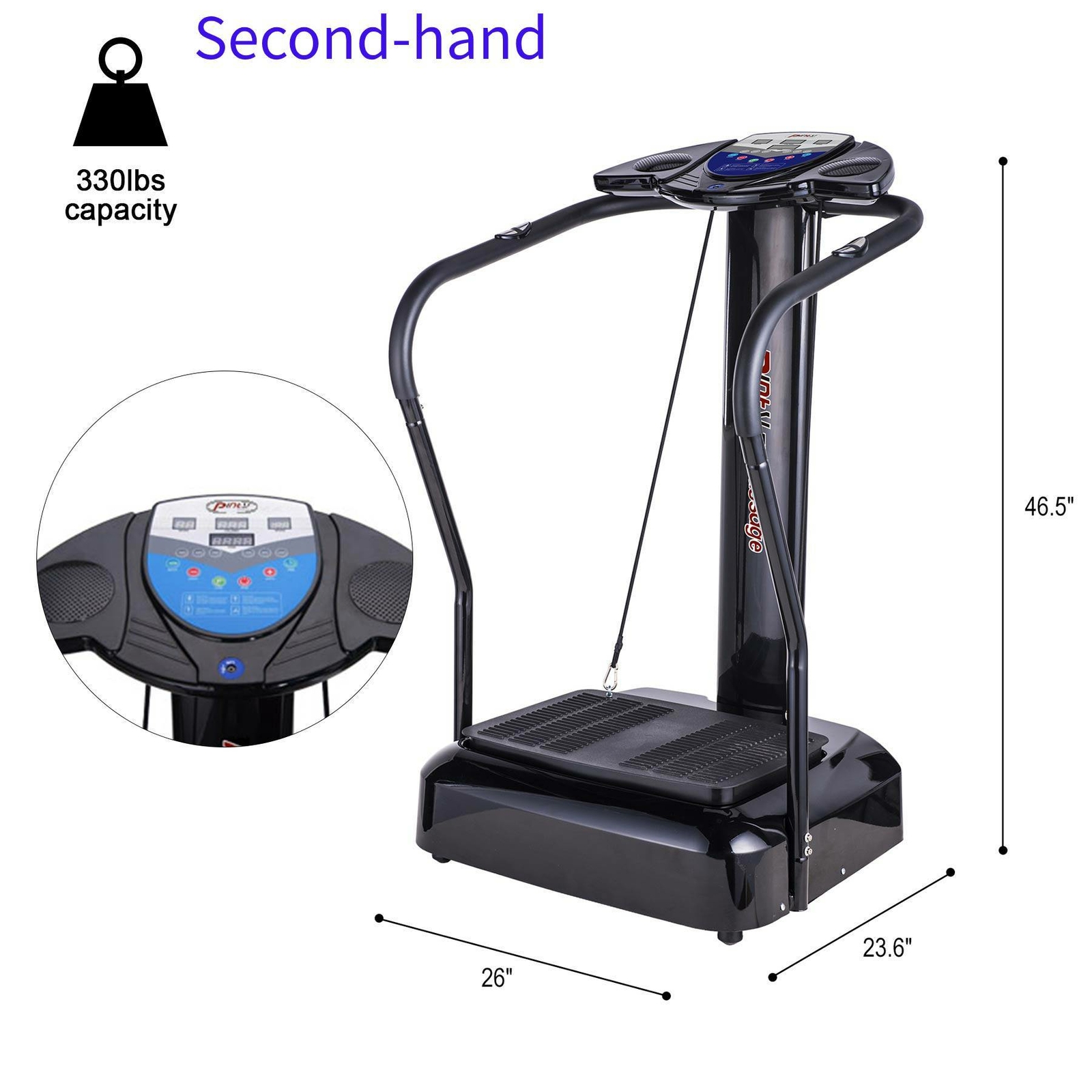 🔥Fitness Whole Body Vibration Plate Trainer Machine 2000W HomeSports - Used