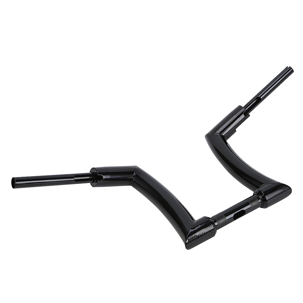 12" Rise 2" Ape Hanger Handlebar Black For Harley Softail Slim Sportster Dyna FL