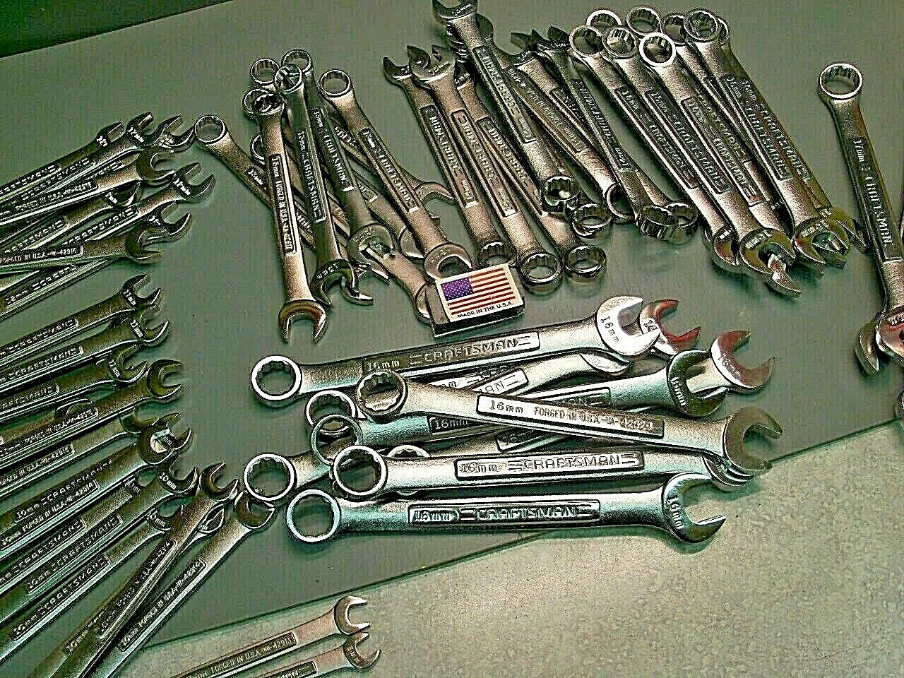 1 Craftsman Metric Combination 12 pt Wrench USA 8mm - 17mm Series VA NOS U-PICK