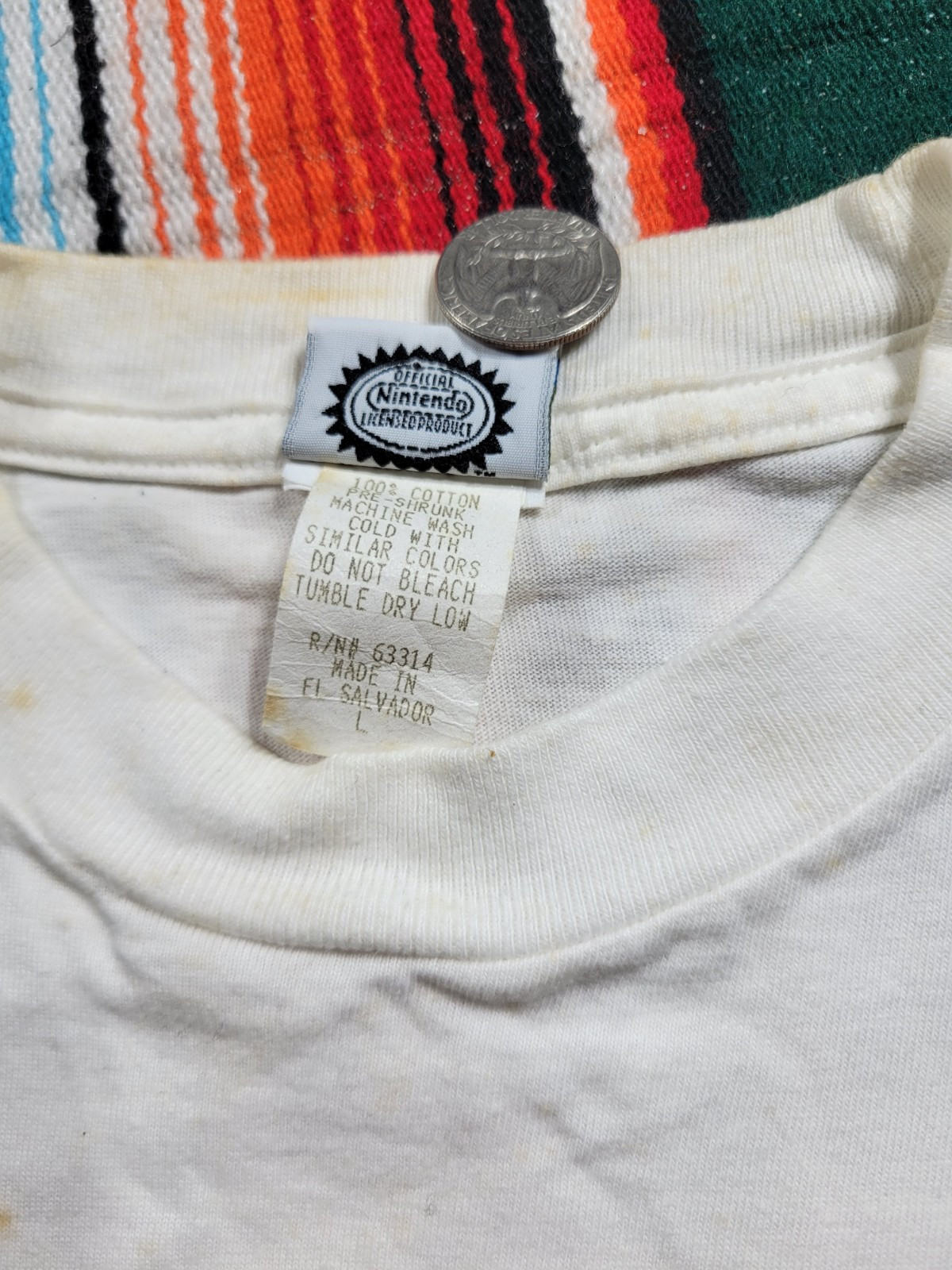 Vintage Pokemon 1999 Nintendo T-Shirt Youth Large