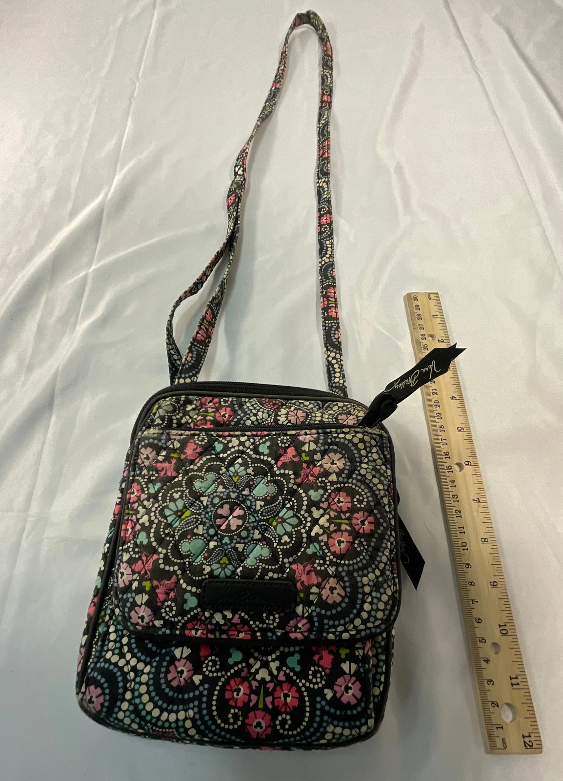 Vera Bradley Midnight with Mickey Disney Parks Authentic Original Crossbody Bag