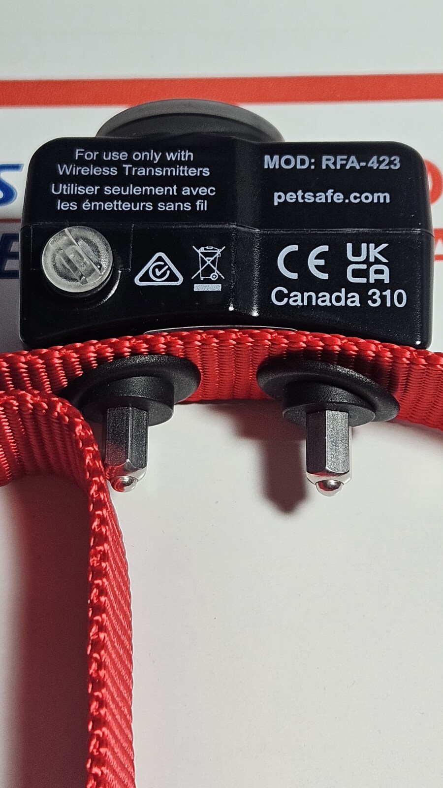 PetSafe Wireless Dog Receiver Shock Collar PIF-275 RFA-423 for IF-100-300 Fence