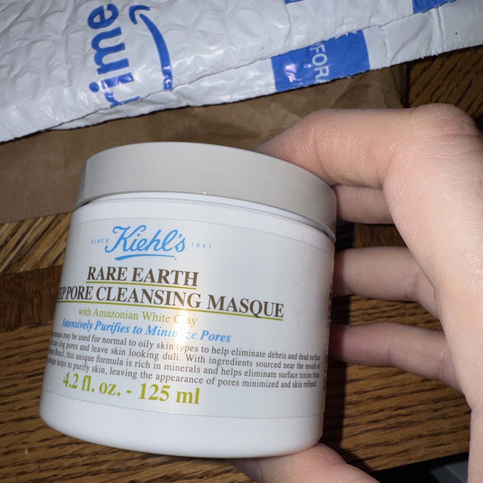 Kiehl's Rare Earth Deep Pore Cleansing Masque 4.2fl-125 ml NEW