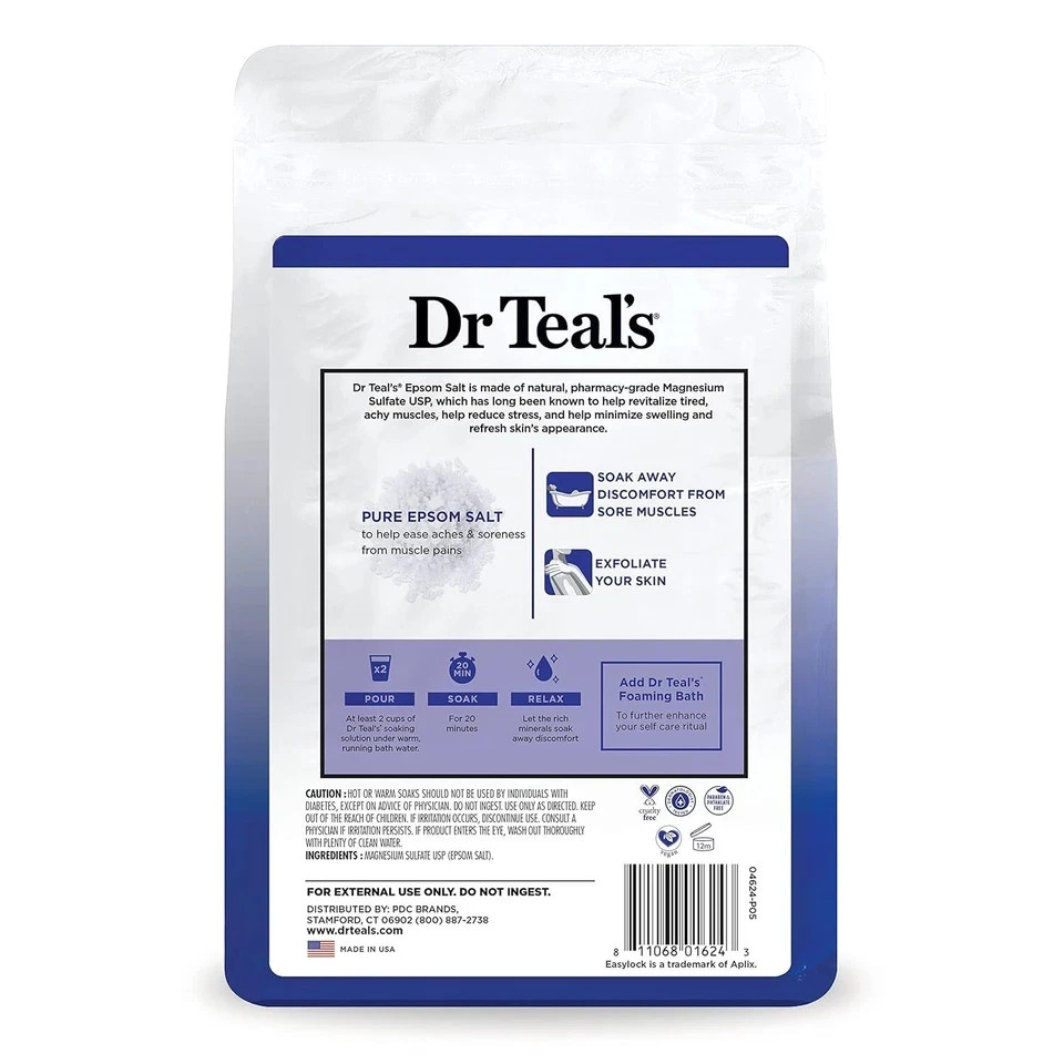 Sal De Epsom Para Consumo Humano Natural Sulfato De Magnesio Limpieza Higado