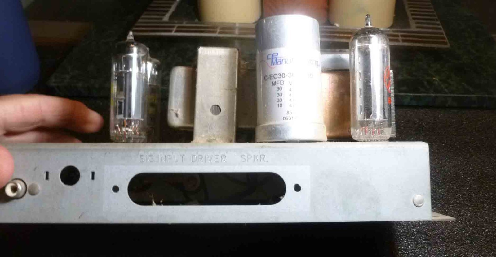 Hammond H-AO-44-1 Series E Reverb Amp Tested, working well ECL 86 Power Tubes