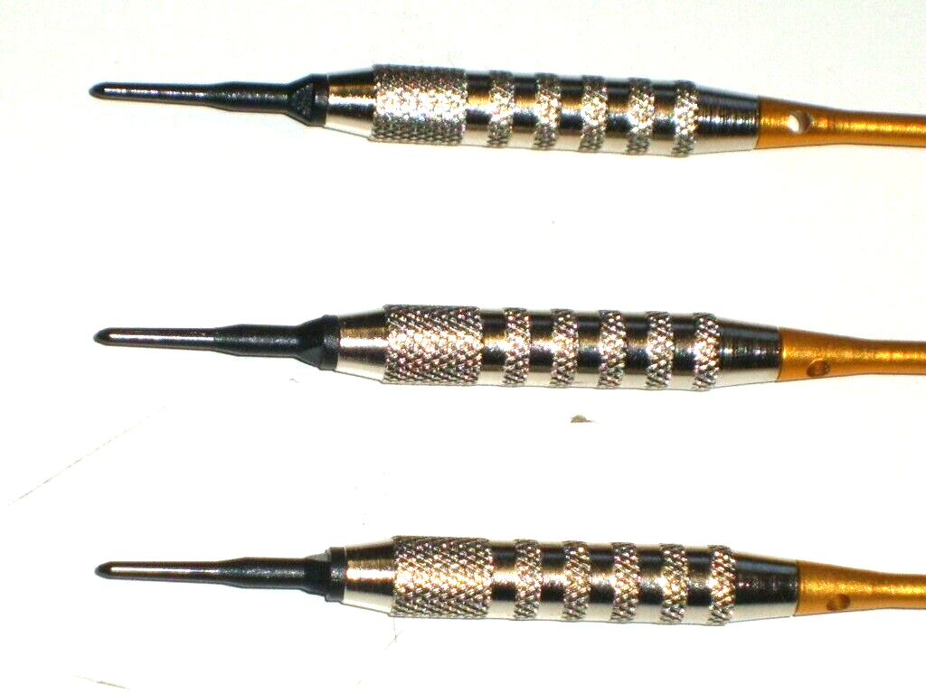 Soft Tip Darts New, 17 Gram Plated with Aluminum Shafts #3959