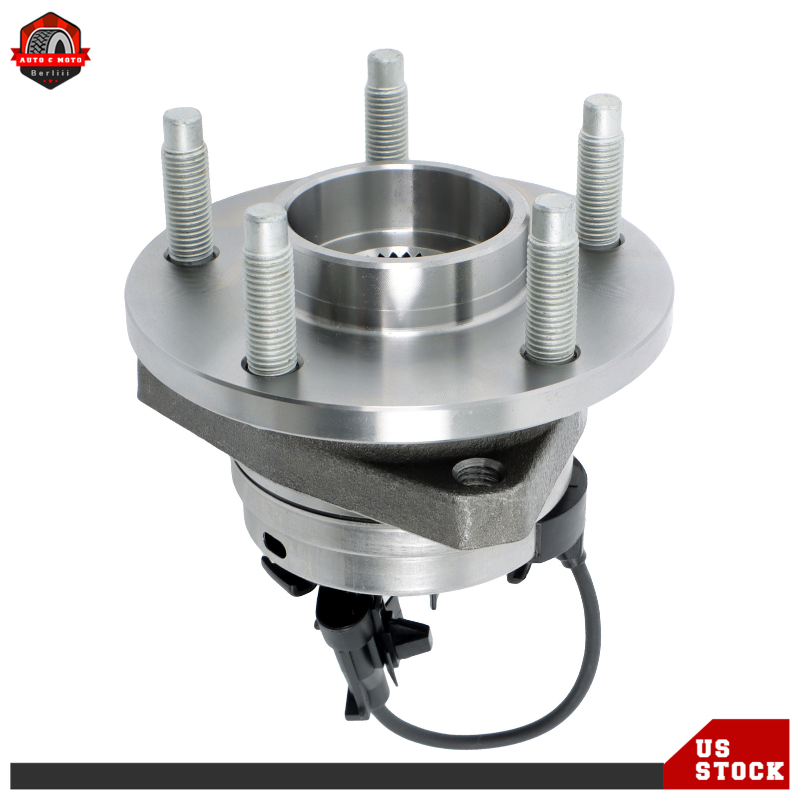 Front Wheel Bearing Hub Assy Pair For Chevy Malibu Cobalt HHR Pontiac G6 513214