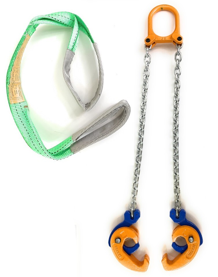 55 Gallon Drum Lifter Hoist + Sling, Metal  or Plastic Barrel, 1 Ton New, Unused