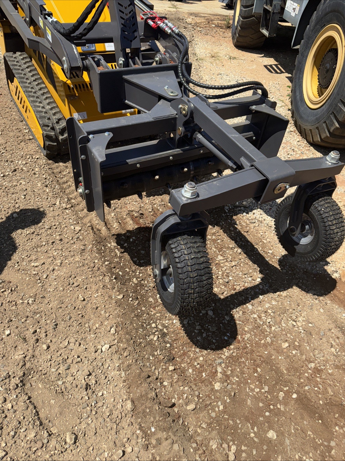 Mini Skid Steer Harley Rake Soil Conditioner Attachment for Toro Dingo Style QA