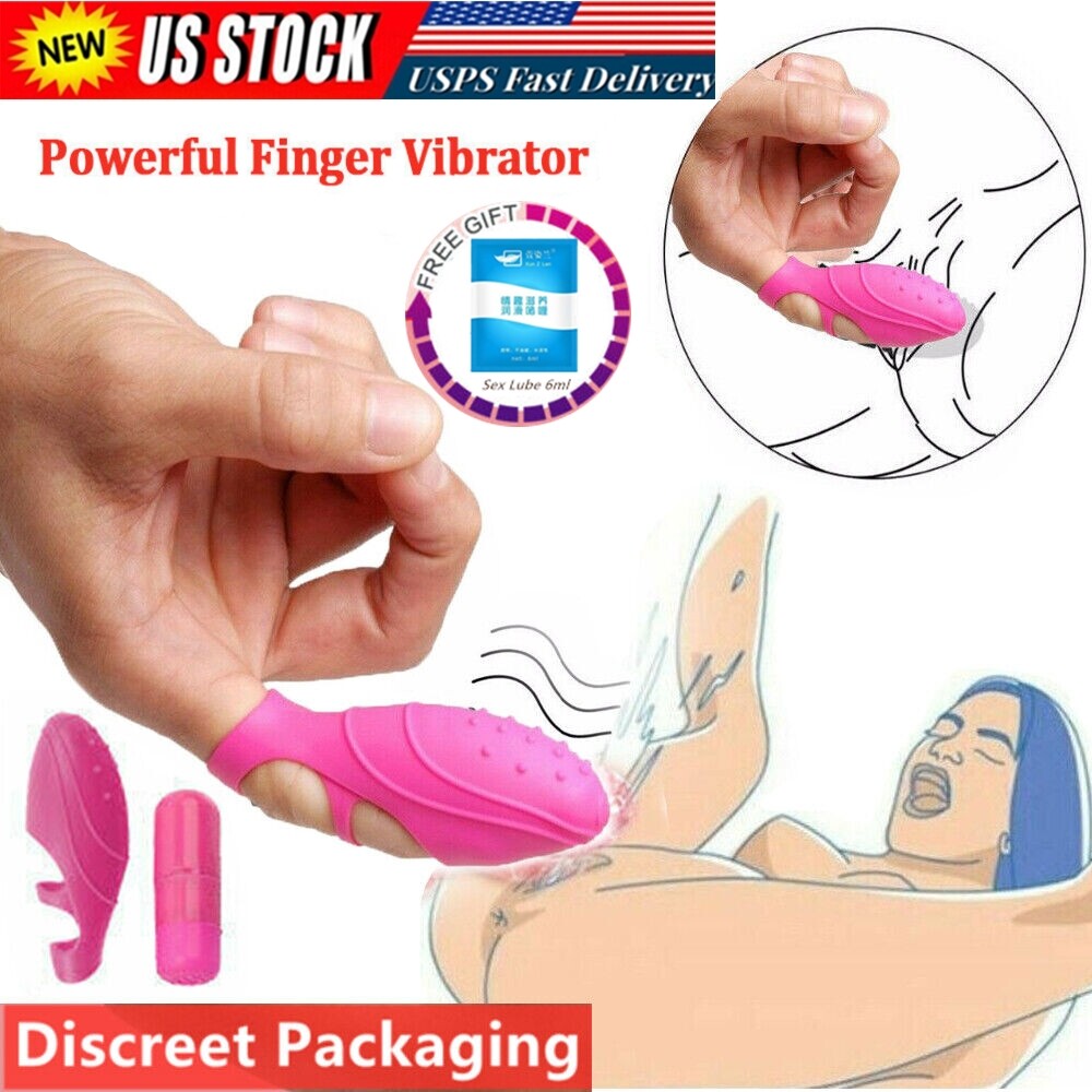 Adult-Toy-Finger-Banger-Stimulator-Clitoris-G Spot-Vibrator-Dildo-Massager-Women