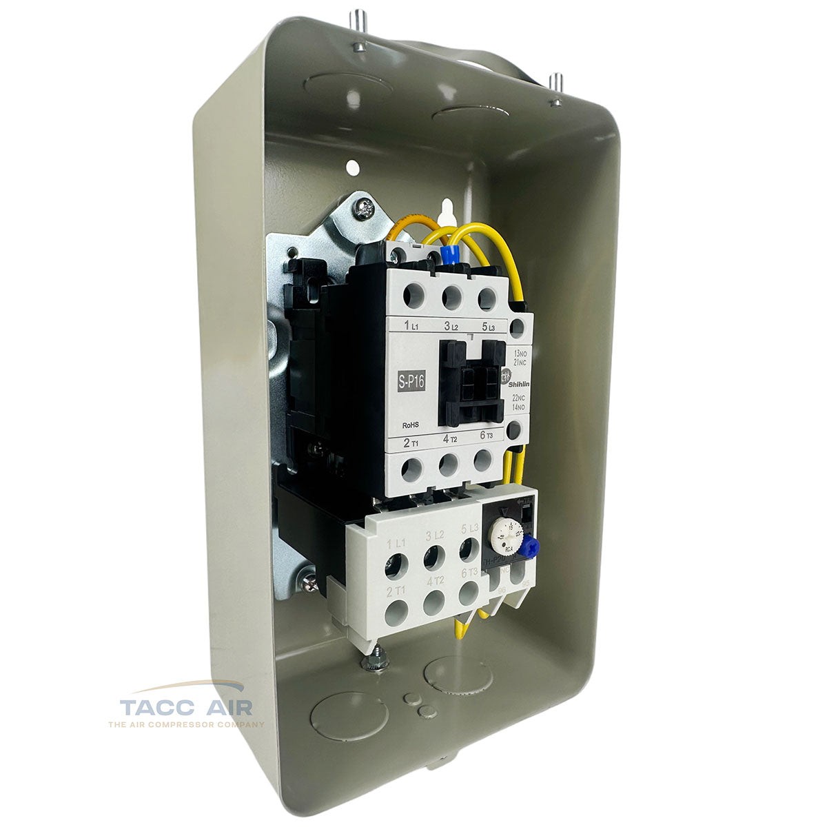 7.5 HP Three Phase Magnetic Starter Motor Control Switch Box 460 - 480 Volt 3 PH