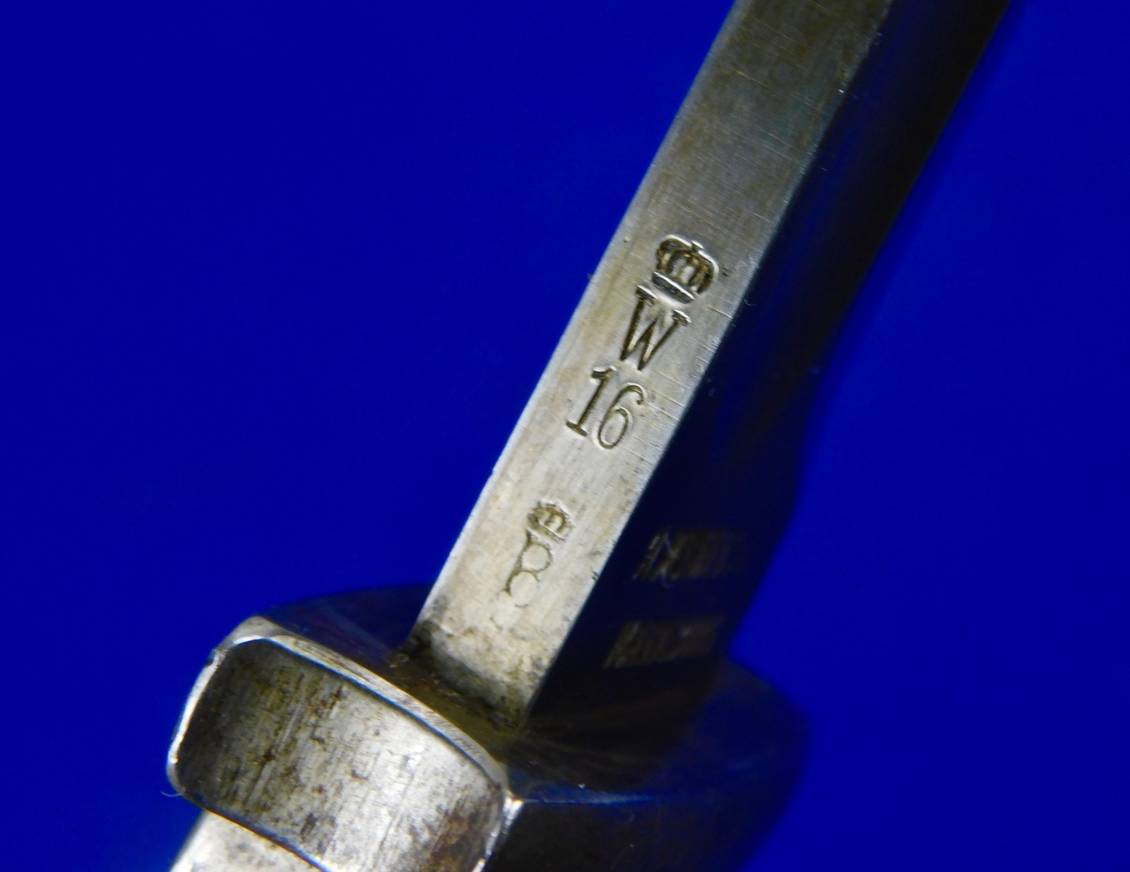 German Germany WW1 Mauser K98 Regimental Marked Bayonet Knife w/ Scabbard