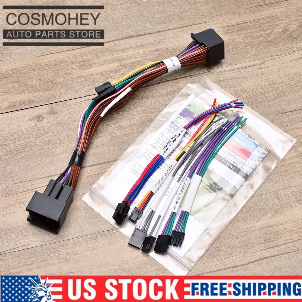 LPHFD31 L.O.C. Pro Audio Integration T-Harness for 2018-2023 Non-Amplified Ford