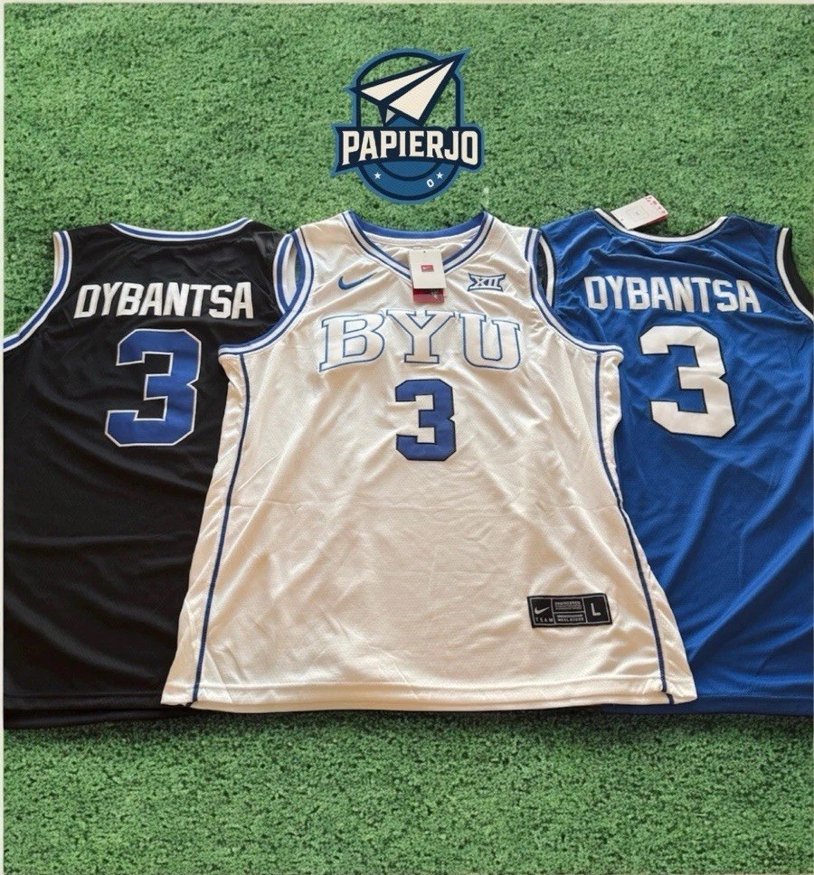 AJ Dybansta Jersey Stitched BYU #3 🔥SAME DAY SHIPPING🔥