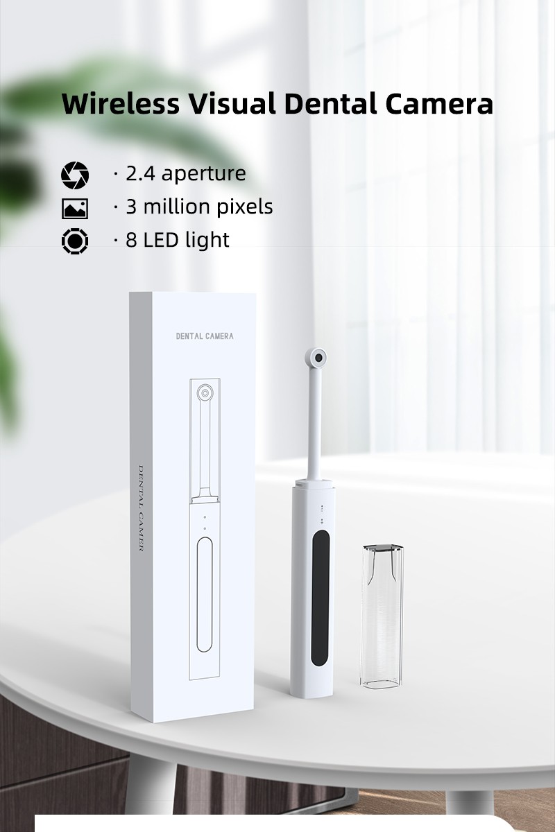 Wireless Dental Intraoral Camera WiFi 3.0 Mega 1080p HD Endoscope Teeth Mirror