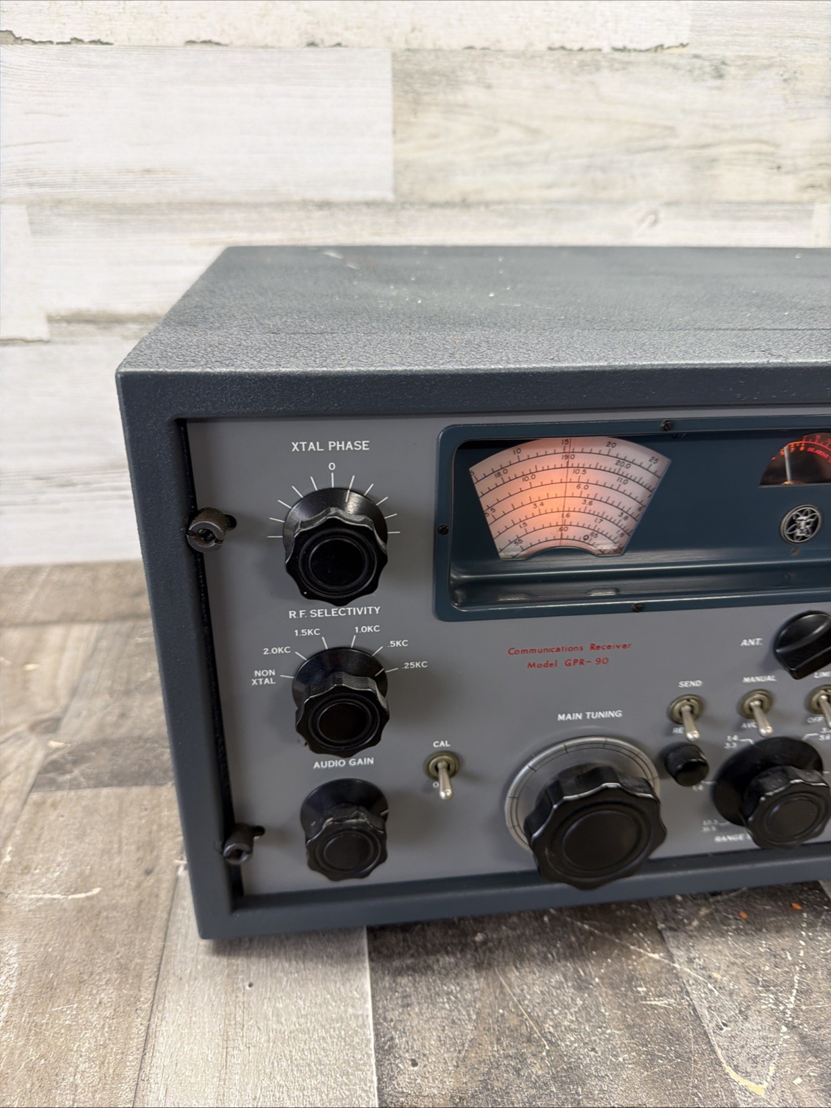 TMC,TECHNICAL MATERIAL CORP, GPR-90,AM shortwave tube receiver, Great Cond.