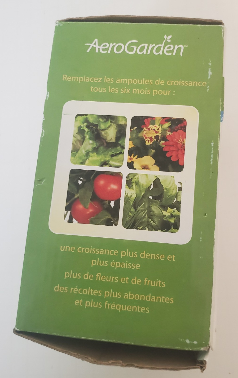 AeroGarden Deluxe Grow Bulbs Compact Fluorescent 3 Per Box 100633