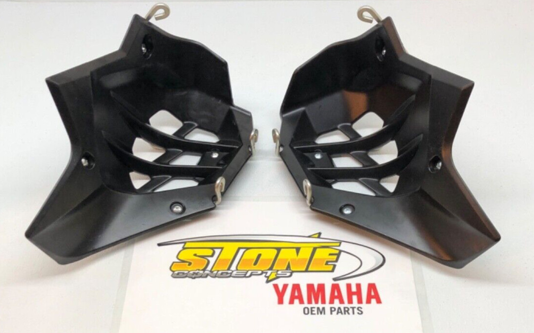 OEM Yamaha YFZ450R Heel Foot Guards Left Right 2014-2026 Stock 14-26 YFZ 450R