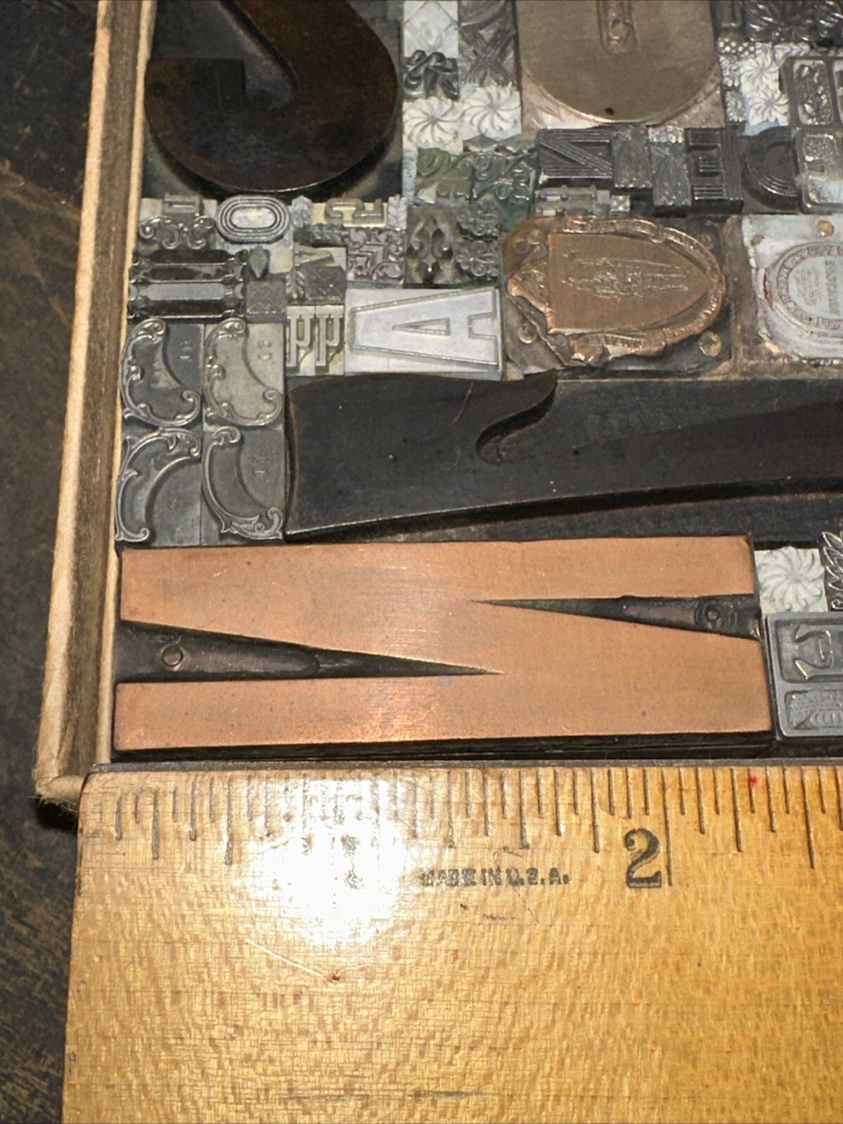 Printing Blocks Ornamentals Borders Dingbats. Wonderful Variety!! #58 Beautiful!