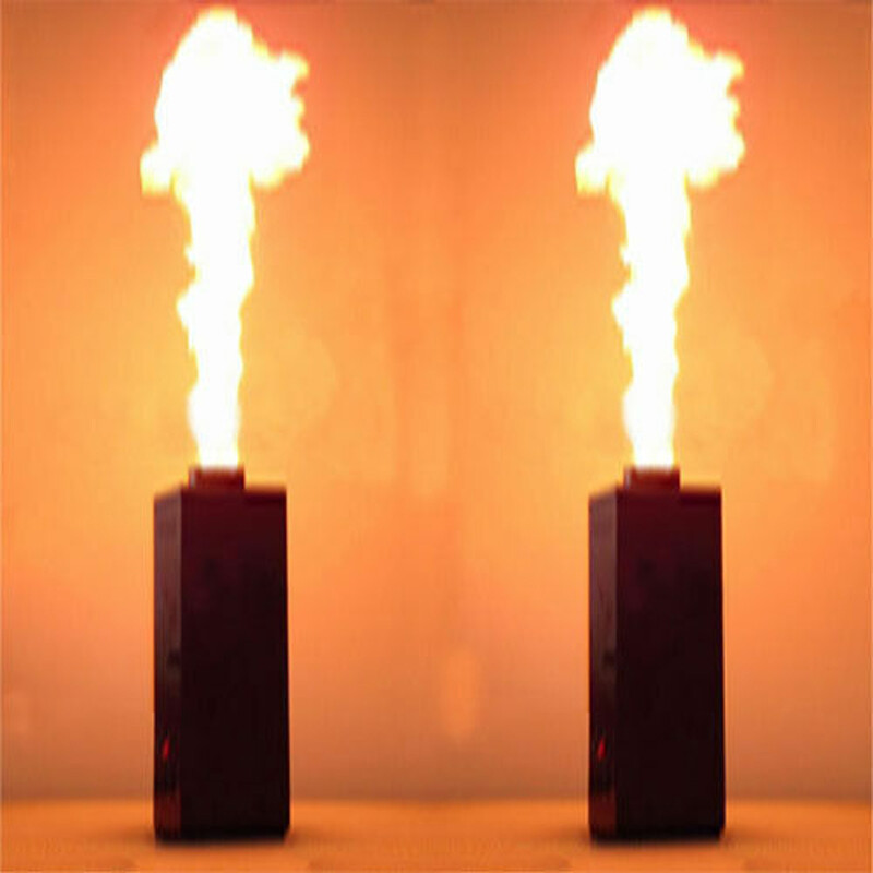 2Pack Fire Machine Stage Effect DMX Flame Thrower Flame Projector DJ Disco Party