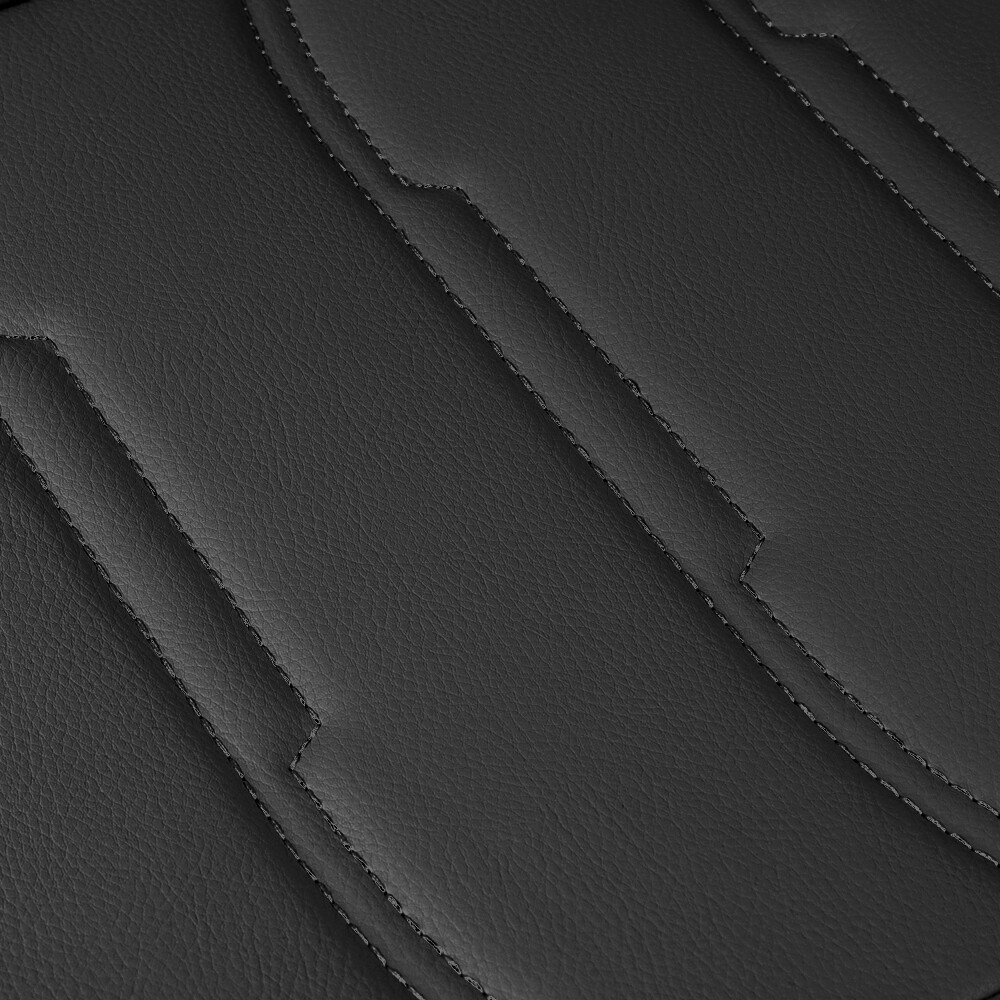 For Honda Civic Faux Leather Car 5 Seats Covers Full Set Front Rear Back Cover