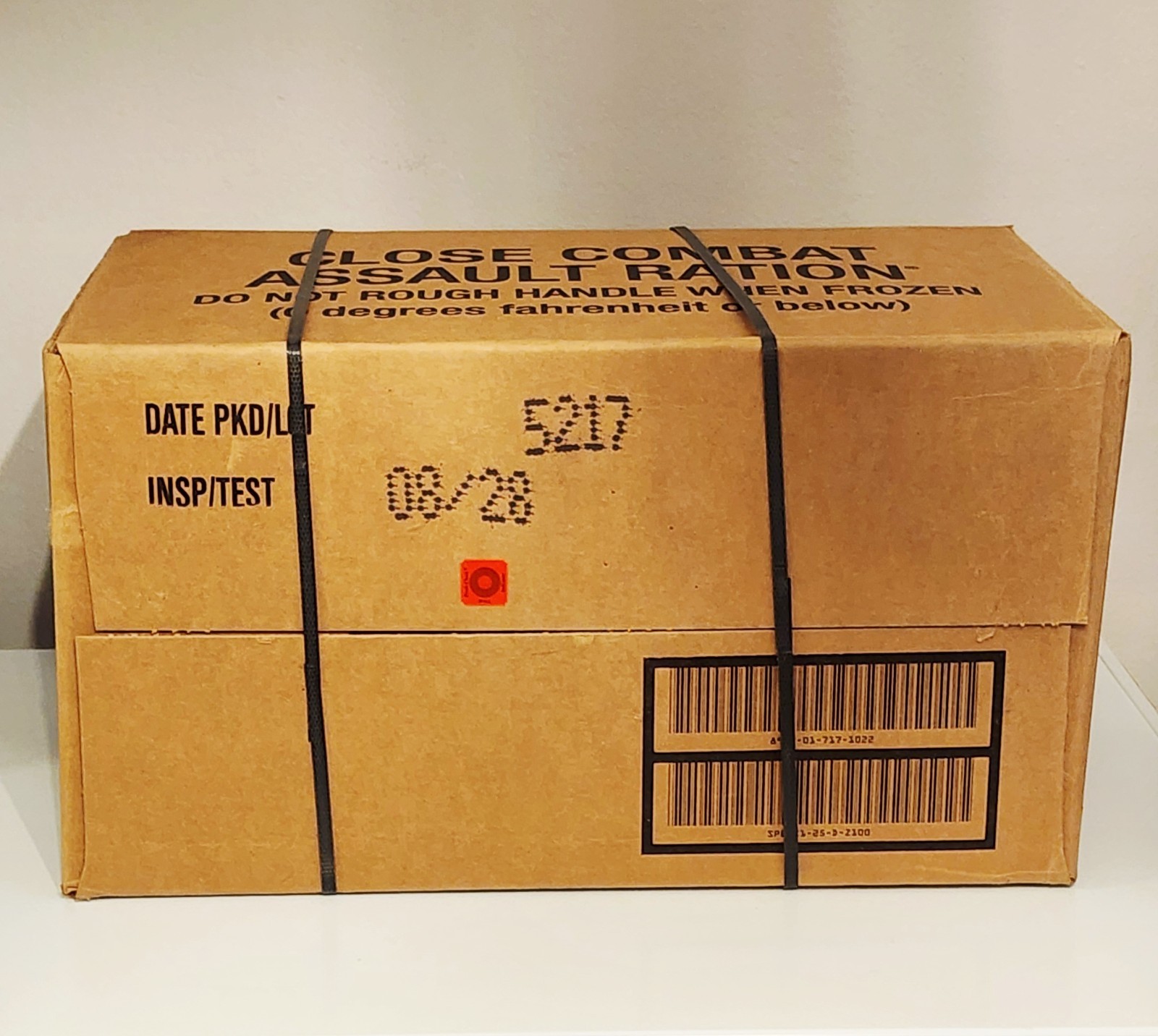 CLOSE COMBAT ASSAULT RATION [CCAR] - 2028 INSPECTION - 1, 2, 3 PACK OR CASE