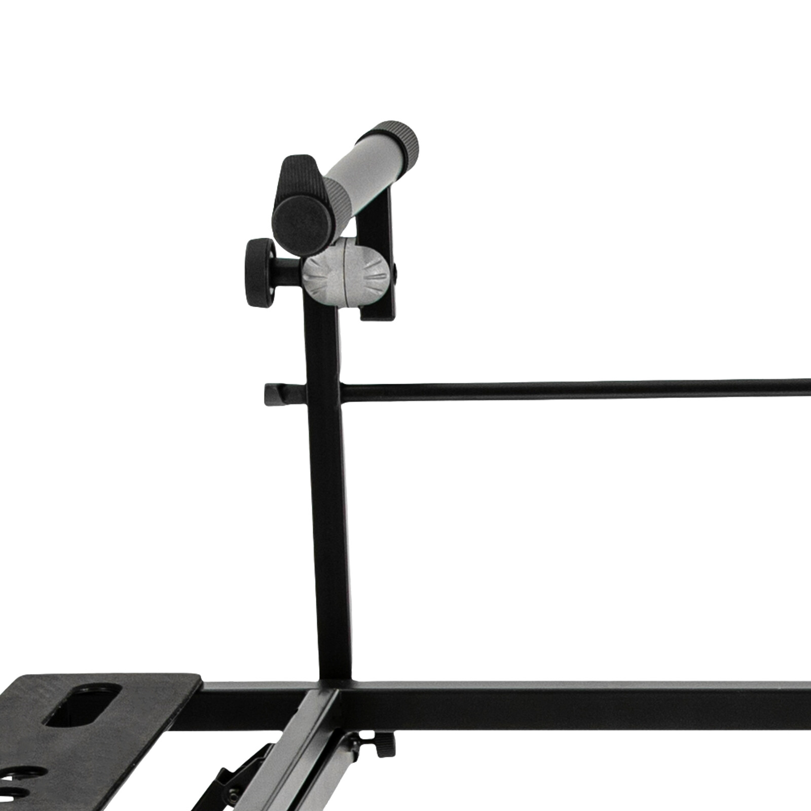 Keyboard Stand DJ Workstation Table Top Piano Holder 2-Tier Double Studio Mount