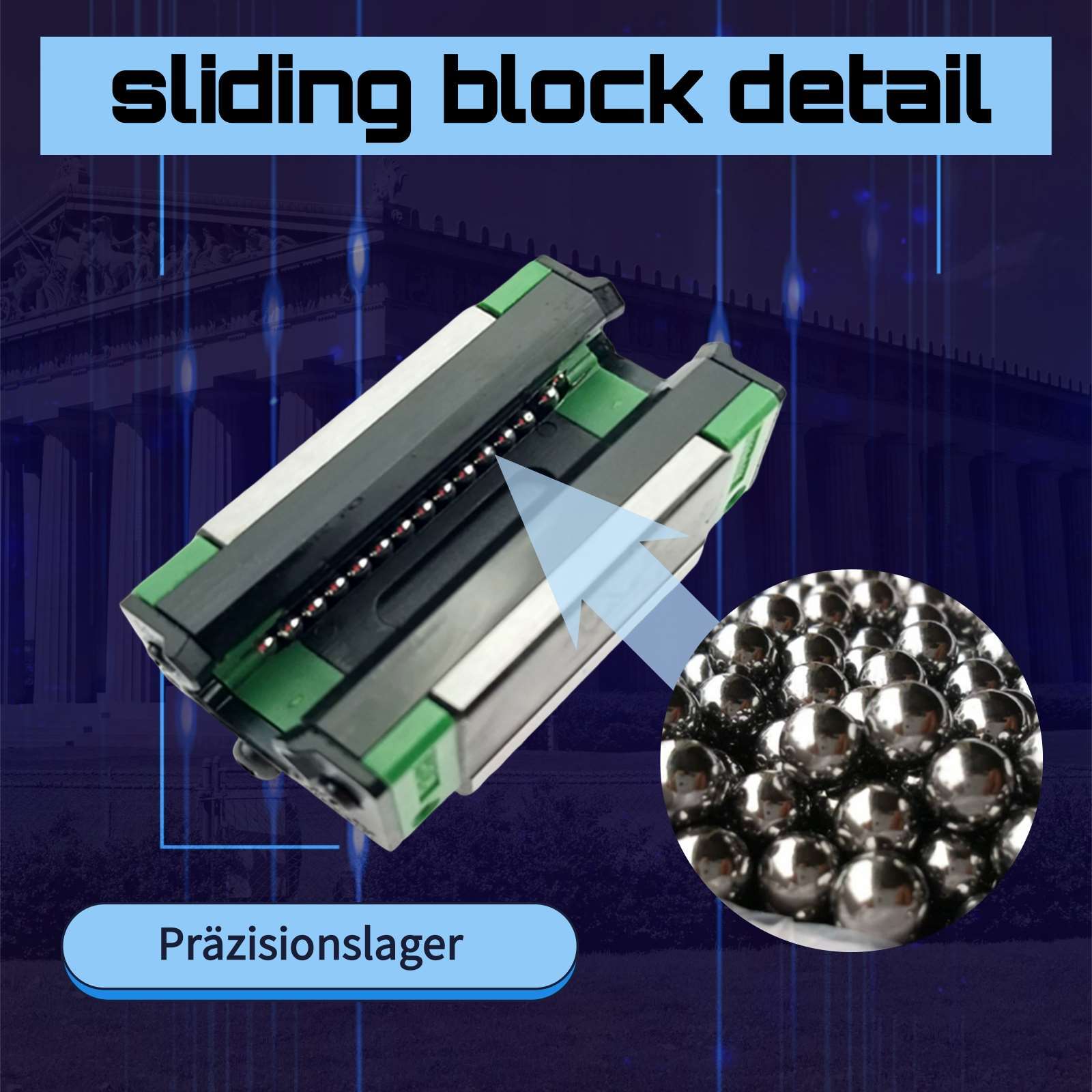 2PCS HGR15/HGR20/HGR25 Linear Guide Rail 200-2200mm+4PCS HGH15/20CA Slide Block