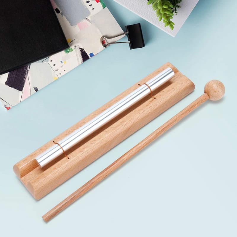 Solo Bell Chime Bar Hand Musical Percussion Instrument Sound Healing Tuning Fork