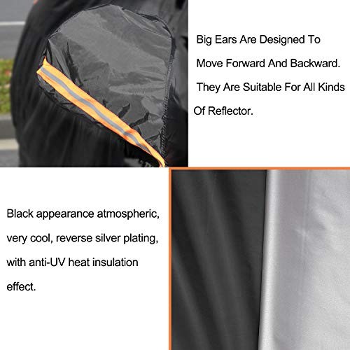 Full Car Covers for Sedan, Car Cover Waterproof All Weather Windproof